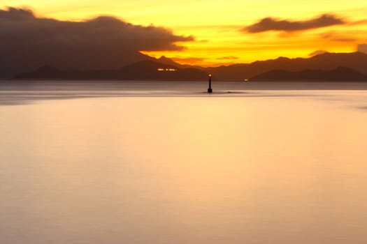 Sunset , photographed in Hong Kong Lamma Island