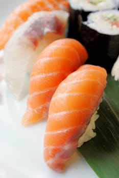 sushi, japanese daily food