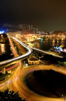 highway in Hong Kong