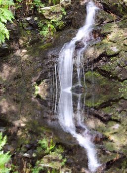 Little falls getting into a little lake