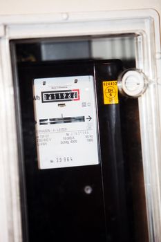 electric meter - closeup