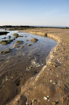 A view from Margate  beach in the late afternoon