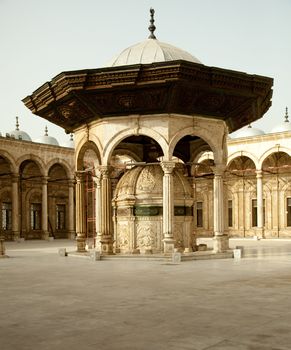 Cairo Egypt mosque and religious buildings in the Citadel