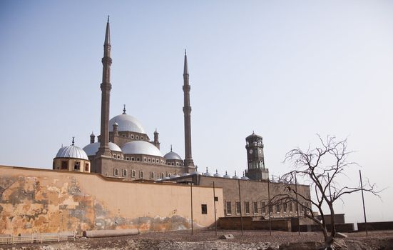 Cairo Egypt mosque and religious buildings in the Citadel