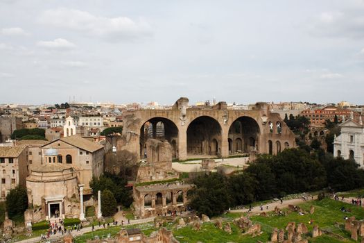 The Ancient Forum, Rome Italy 