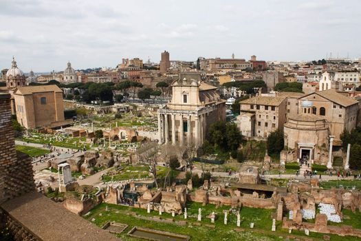 The Ancient Forum, Rome Italy 