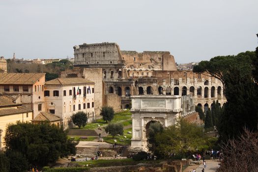 The Ancient Forum, Rome Italy 