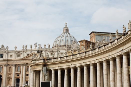 An image of San Peters in Vatican, Rome, Italy 