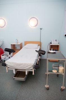 Hospital interior - modern delivery room.