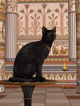 Bastet or Bast is the name commonly used by scholars today to refer to a feline goddess of Ancient Egyptian religion who was worshipped at least since the Second Dynasty.