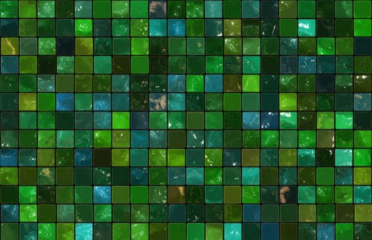 Mosiac Tiles Background as a Colorful Abstract