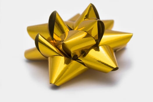 holiday star isolated on white