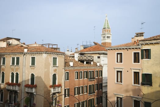 Buildings in Venice, Italy.