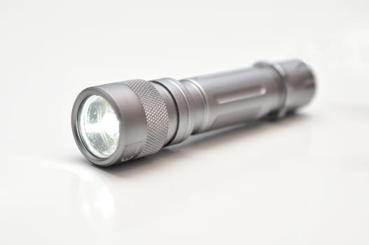 Image of a powerful LED flashlight.