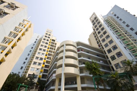 It is Hong Kong public housing apartment block