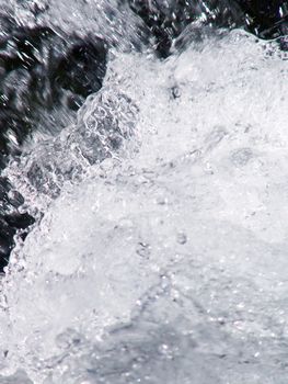 detail shoot of water streem