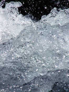 detail shoot of water streem