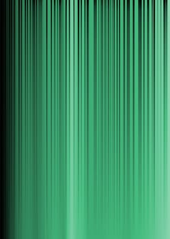 jade green abstract background with vertcal stripes of gradient
