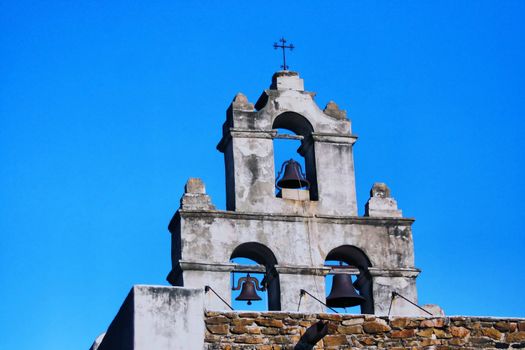 On of the several historic missions of the San Antonio National Heritage Park in Texas