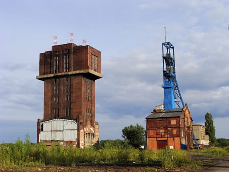 Old coal mine in Bytom