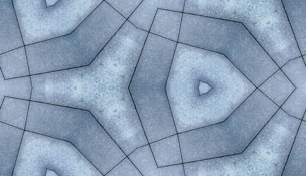 A seamless pattern made out of what was rectangular paving slabs.