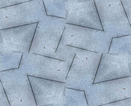A seamless pattern made out of what was rectangular paving slabs.