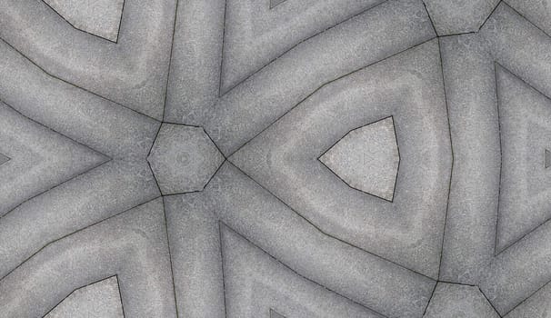 A seamless pattern made out of what was rectangular paving slabs.