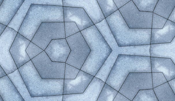 A seamless pattern made out of what was rectangular paving slabs.