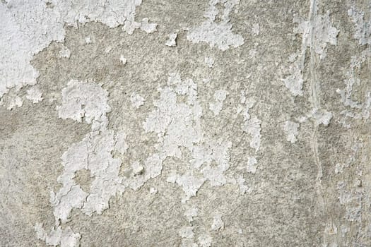 Front view of the old Grunge concrete wall