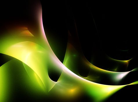 futuristiv abstract background with fractal elemets computer generated