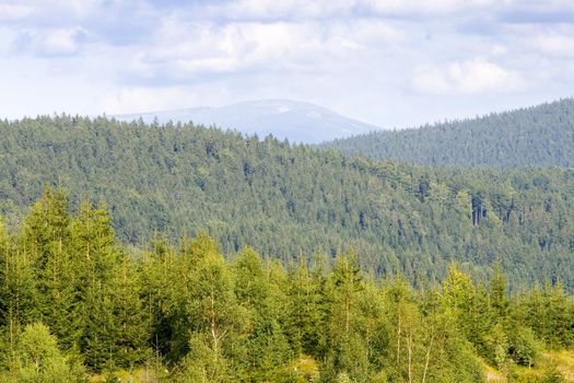 mountain landscape in summer - Loc: 50�46'58.929"N, 15�11'17.652"E
