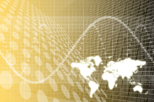 A Global Business Abstract Background Pattern Texture