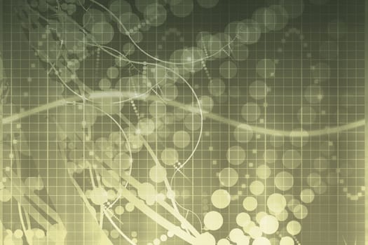 Medical and Science Futuristic Technology Abstract Background