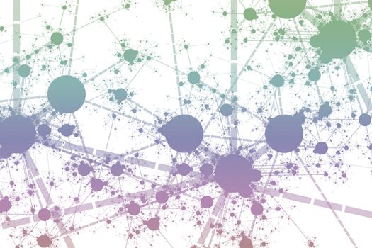 Color Network Paint Splatter Abstract Background Art
