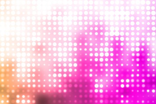 Purple and White Glowing Futuristic Light Orbs Abstract Background
