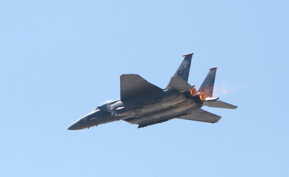 F15 Fighter Jet In Flight