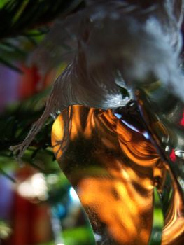 detail of a christmas decoration