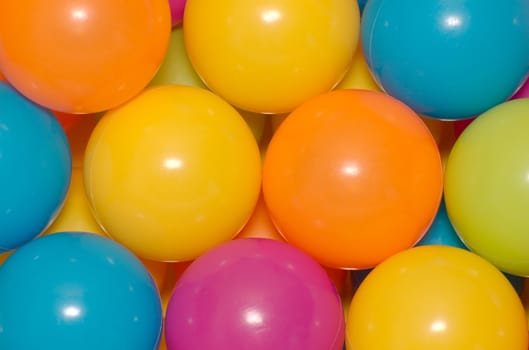 Plastic balls