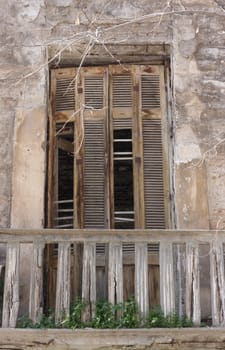 Window from an old abandoned house