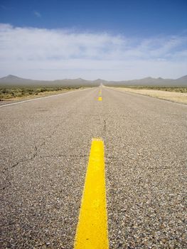 Deserted Extraterrestrial Highway Nevada USA