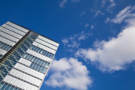 Modern architecture and blue sky