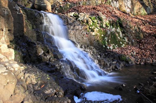 water falls in the south mountain reserves in New Jersey