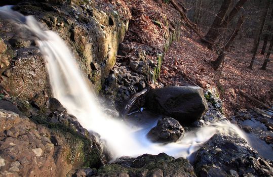 water falls in the south mountain reserves in New Jersey