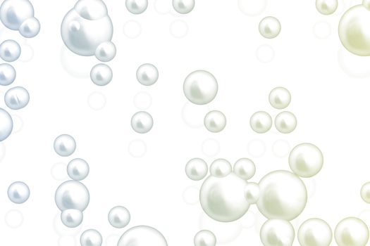 Soda Pop Fun Color Bubbles Abstract Illustration