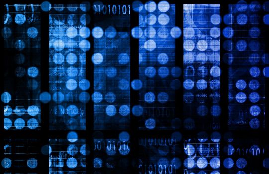 Futuristic Abstract as a Technology Background Art