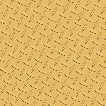 Golden diamond plate texture