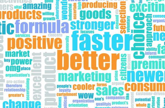 Bigger Better and Faster Product as a Concept