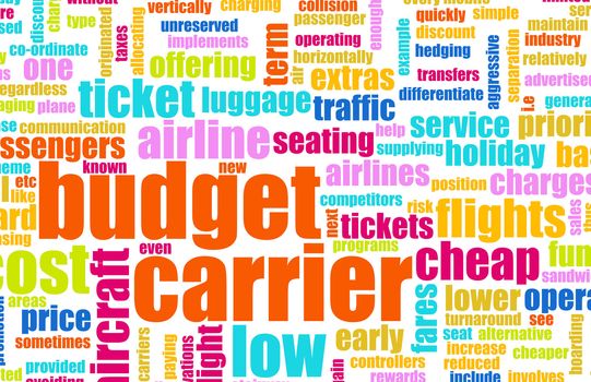 Budget Carrier Low Cost Airline Concept Art