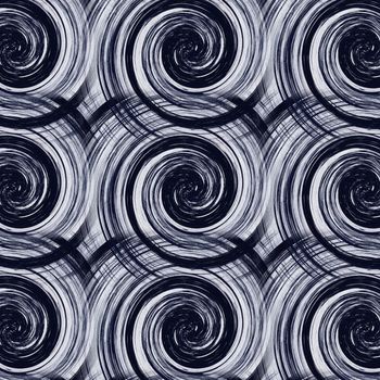 Hypnotic swirls background