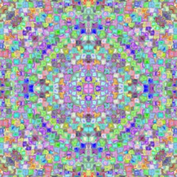 Kaleidoscopic design background